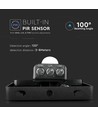 Projecteur LED 30W avec détecteur - Puce LED Samsung, lampe de travail