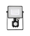 Projecteur LED 30W avec détecteur - Puce LED Samsung, lampe de travail