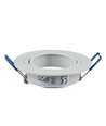 Kit Downlight MR16 ou GU10, sans source lumineuse, blanc mat, perçage : Ø7,5 cm, dimensions : Ø9,1 cm