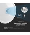 Lampe LED 12W à capteur - IP20 intérieur, puce LED Samsung, capteur PIR, source lumineuse incluse