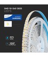 Ruban LED 10m 18W/m RA95 - 24V DC, IP20, puces LED Samsung, 240 LED par mètre