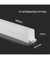 Réglette compacte 60cm 7W - puces LED Samsung