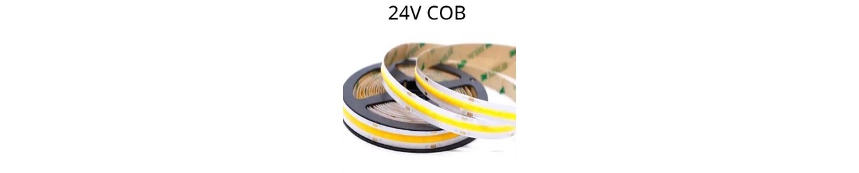 Rubans LED Monocouleur 24V COB