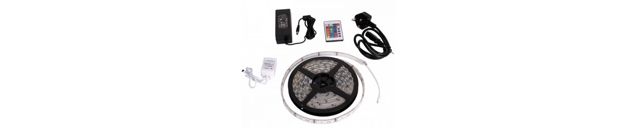 Rubans LED RGB Étanche 12V/24V