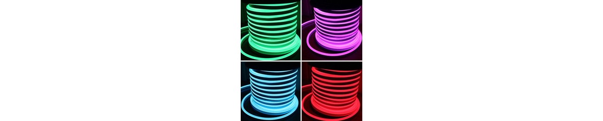 Rubans LED RGB Neon Flex 230V