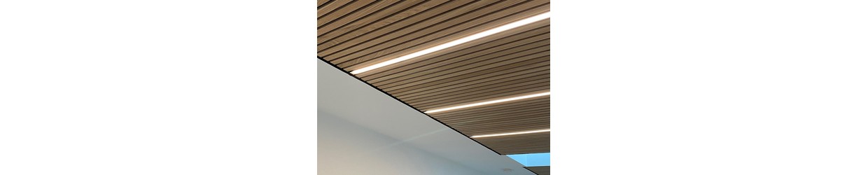 Éclairage LED pour panneaux acoustiques