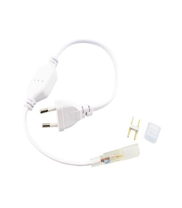 Contenu du kit de connexion incluant le connecteur de type Q et le bouchon de terminaison.